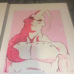 Buu DBZ artwork